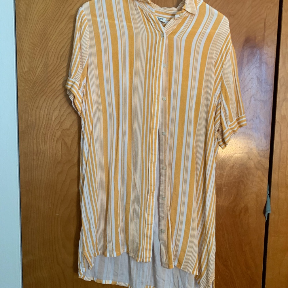 Long button up